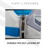 Jetpilot Fleet Neoprene Dual Coast Guard Approved Life Jacket PFD (Silver, S/M) view 4