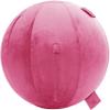 Husband Pillow Exercise Ball Case Cover Only - 85cm/40in, Pink Mirco Plush Soft Cover for Yoga, Pilates, Fitness Balance Stability, Office Ball Chair Seat. Soft & Slip Resistant, Pro Guide view 1