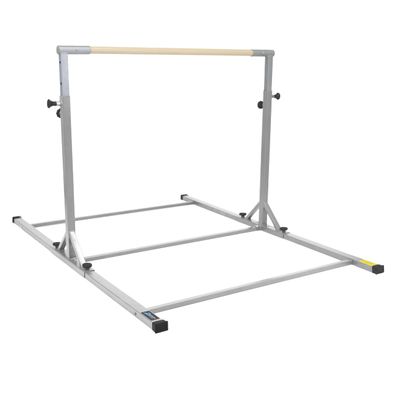Z Athletic Flyaway Duo Adjustable Horizontal Bar, Grey