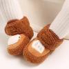 Warm Shoes Soft Booties Comfortable Boots Infant Toddler Warming Home Shoes Snow Boots For Baby Girls And Newborn Shoes (B, 111) view 3