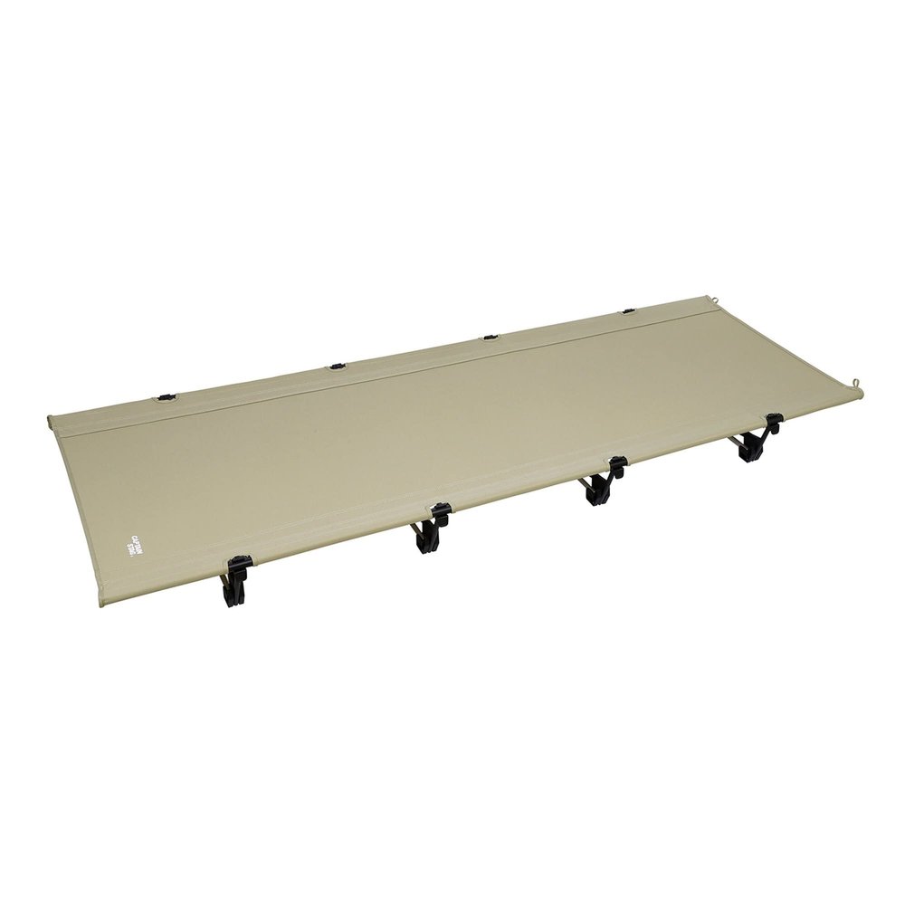 Captain Stag UB-2014 Outdoor Bed, Easy Light Cot, Wide, Easy Assembly, Load Capacity 220.5 lbs (100 kg), Storage Bag Included, Khaki