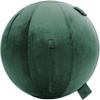 Husband Pillow Exercise Ball Case Cover Only - 85cm/40in, Dark Green Mirco Plush Soft Cover for Yoga, Pilates, Fitness Balance Stability, Office Ball Chair Seat. Soft & Slip Resistant, Pro Guide view 1