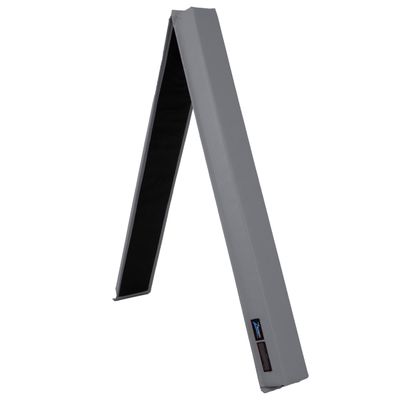 Z-Athletic Gymnastics Training Foldable Foam 8-Foot Floor Balance Beam for Kids, Dark Grey