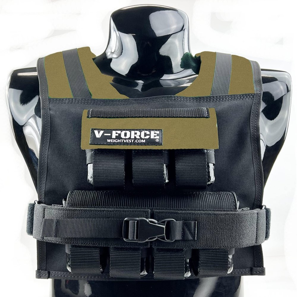 35 lb. V-Force Weighted Vest (Tan)