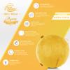 Exercise Ball 65cm/26in, Gold Rush Microsuede Leather Cover with Electric Quick Pump For Yoga, Pilates, Fitness Balance Stability, Office Ball Chair Seat. Soft & Slip Resistant, Pro Guide view 3