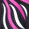 BAOHULU Leotards for Girls Gymnastics Toddler Shiny Diamond Metallic Athletic Bodysuit B183_BlackHotPink_6A view 3