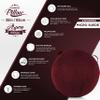 Husband Pillow Exercise Ball 65cm/26in, Arizona Maroon Microsuede Leather Cover with Manaul Pump for Yoga, Pilates, Fitness Balance Stability, Office Ball Chair Seat. Soft & Slip Resistant, Pro Guide view 3