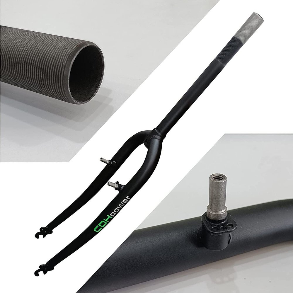 CDHPOWER 29 inch Bicycle 1 inch Threaded Fork 700C Fixed Bicycle MTB Road Cruiser Bike Fork-Caliper Brake
