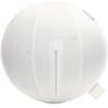 Husband Pillow Exercise Ball Case Cover Only - 85cm/40in, White Mirco Plush Soft Cover for Yoga, Pilates, Fitness Balance Stability, Office Ball Chair Seat. Soft & Slip Resistant, Pro Guide view 1