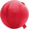 Husband Pillow Exercise Ball Case Cover Only - 65cm/26in, Red Mirco Plush Soft Cover for Yoga, Pilates, Fitness Balance Stability, Office Ball Chair Seat. Soft & Slip Resistant, Pro Guide view 1