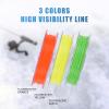 SF Rattle Reel Line for Ice Fishing Rattle Reels Tip-Up 100FT 35LB Sink Fluo Yellow view 3