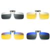 SagaSave Polarized Night Vision Sunglasses Clip Sunshade Anti-Glare Glasses Clip for Men and Women Fashion view 2