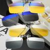 SagaSave Polarized Night Vision Sunglasses Clip Sunshade Anti-Glare Glasses Clip for Men and Women Fashion view 3