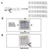 DANCHEL OUTDOOR Canvas Stove Jack with Waterproof Repair Patch for Fire Resistant Seal Hole for Canvas Wall Tent Camping, Hot Tent Stove Jack Kit for Chimney Accessories view 3