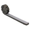 Z Athletic Gymnastics Roll-Up Balance Beam, Grey view 1