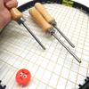 JTLB Badminton Tennis Racquet String Awl, Portable Universal Wooden Handle Racquet Threading Tool for Outdoor Accessories Equitment view 2