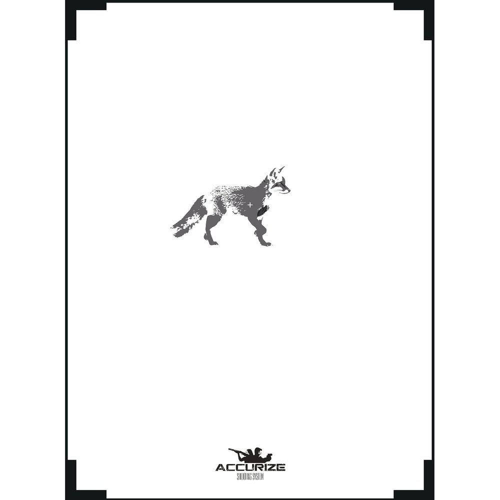 Accurize Shooting Target Fox/5m