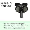 WINBOX Tib Bar-Tibialis Anterior Exercise Equipment, Tibialis Trainer Calf Raise Machine for Strength Training, Fits 2" Weight Plates view 3
