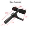 WINBOX Tib Bar-Tibialis Anterior Exercise Equipment, Tibialis Trainer Calf Raise Machine for Strength Training, Fits 2" Weight Plates view 4