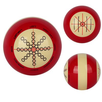 CUEELF Billiards Cue Ball for Practice Training Artifact Standard Portable Table Training Pro Cue Ball for America Pool Eight Ball