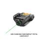 USB Rechargeable Green,Blue Dot Sight for Glock 17 19 20 Taurus G2C G3 G3C (Green) view 4