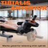Fitarc Tib Bar, Tibialis Trainer, Tibia Dorsi Calf Raise Machine, Knees Over Toes Equipment for Strengthening Calves/Shins/Ankles, Black, Fits 1" Olympic Weight Plates view 2