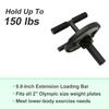 WINBOX Tib Bar-Tibialis Anterior Exercise Equipment, Tibialis Trainer Calf Raise Machine for Strength Training, Fits 2" Weight Plates view 3