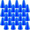 Woanger 24 Pieces Cheer Megaphone for Sports Cheers Party Noisemaker Plastic Megaphone for Sports Match Activities(Blue) view 1