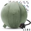 Exercise Ball 65cm/26in, Purple Mirco Plush Soft Cover with Electric Quick Pump For Yoga, Pilates, Fitness Balance Stability, Office Ball Chair Seat. Soft & Slip Resistant, Pro Guide view 1