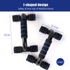 New Push Up Bars Strength Training Pushup Stands with Foam Handle Push-up Bracket for Men Women Floor Workouts Home Office Outdoor Fitness Muscle Training Gym Power Exercise view 4