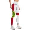 Alderney Flag Yoga Pants for Women High Waist Stretch Length Fitness Running Sports Leggings Pants XL view 3