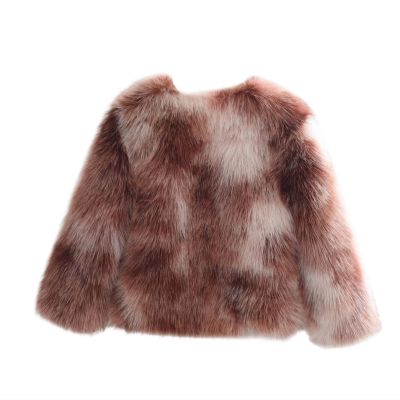 Baby Toddler Kids Clothes Winter ur Outerwear Coats Warm Coat Jacket Snowsuit 1-7 Years (Rose Gold, 6-7 Years)