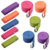 10 Pcs Yoga Strap 8ft Yoga Stretching Exercise Band Stretching Belt with Adjustable Metal D Ring Buckle Loop for Pilates, Dance, Physical Therapy, Gym Workout view 1