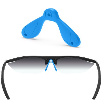 ToughAsNails Sky Blue Replacement Nose Pads Pieces for Rudy Project Rydon Sunglasses