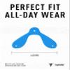 ToughAsNails Sky Blue Replacement Nose Pads Pieces for Rudy Project Rydon Sunglasses view 2