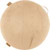 Husband Pillow Exercise Ball Case Cover Only - 85cm/40in, Cowboy Taupe Microsuede Leather Cover for Yoga, Pilates, Fitness Balance Stability, Office Ball Chair Seat. Soft & Slip Resistant, Pro Guide view 1