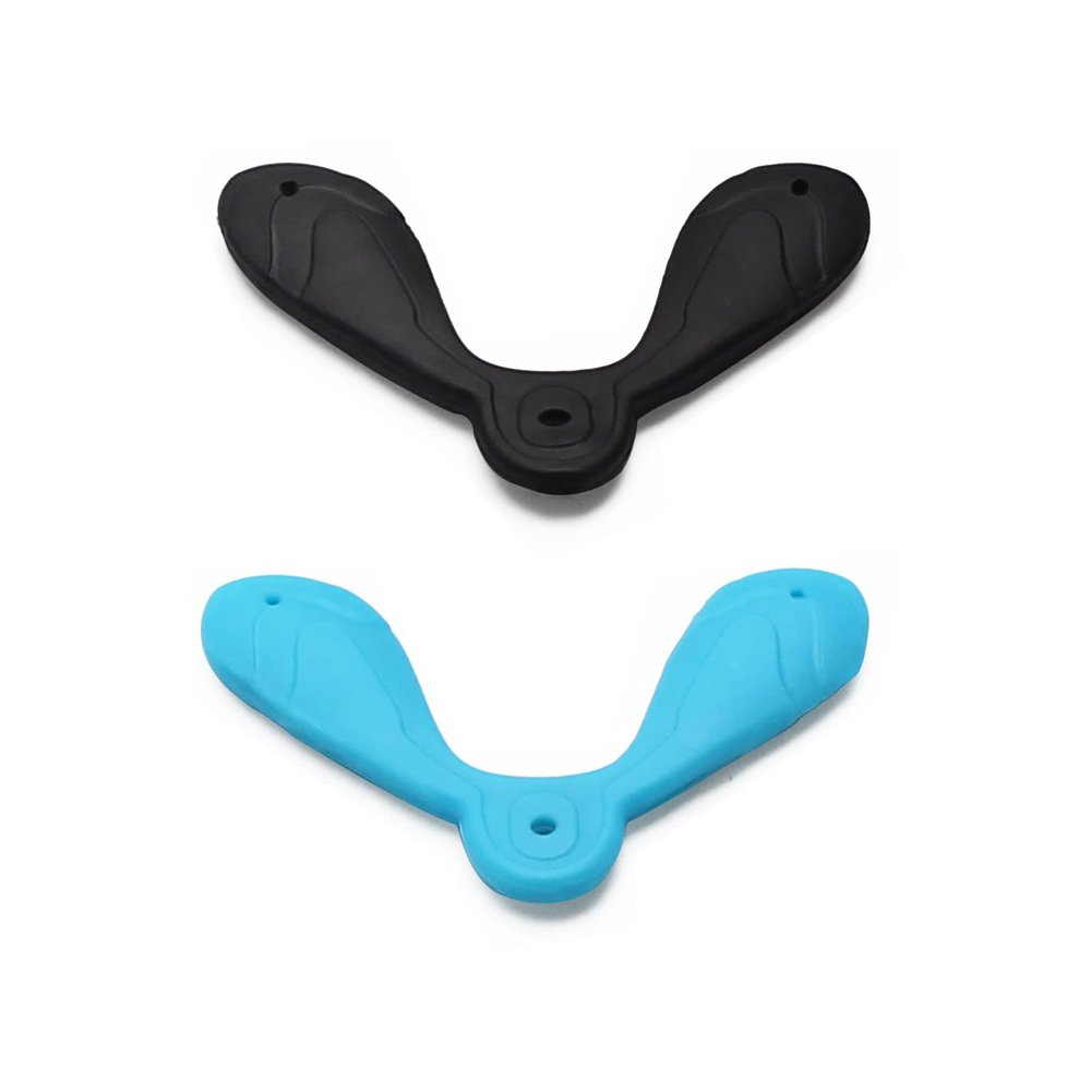 ToughAsNails 2PCS Black & Blue Replacement Nose Pads Pieces for Rudy Project Zyon Sunglasses