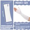 Nuanchu Tubular Stockinette Tubing Cotton Stockinette for Pre Wrap Use Elastic Arm Cast for Cosplay Arm Wrist Thumb Tubing Soft Wrist Wraps(20 Pcs,2 x 11.8 Inch) view 2