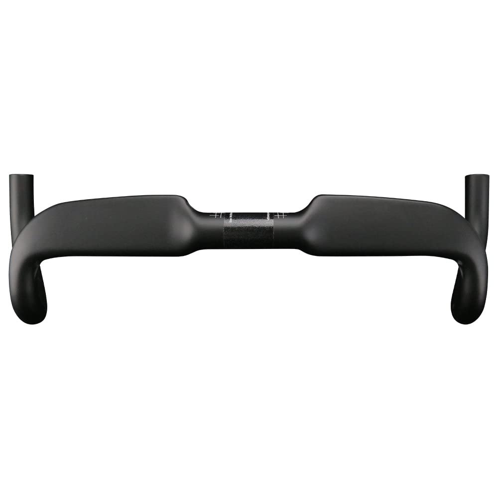 Alfa Pasca Carbon Handlebars Road Bike 31.8 Aerobars for Bicycle Internal Routing Drop Handle Bar Cycling Gravel Bike Handlebars 458mm 478mm 498mm