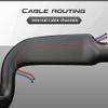 Alfa Pasca Carbon Handlebars Road Bike 31.8 Aerobars for Bicycle Internal Routing Drop Handle Bar Cycling Gravel Bike Handlebars 458mm 478mm 498mm view 3