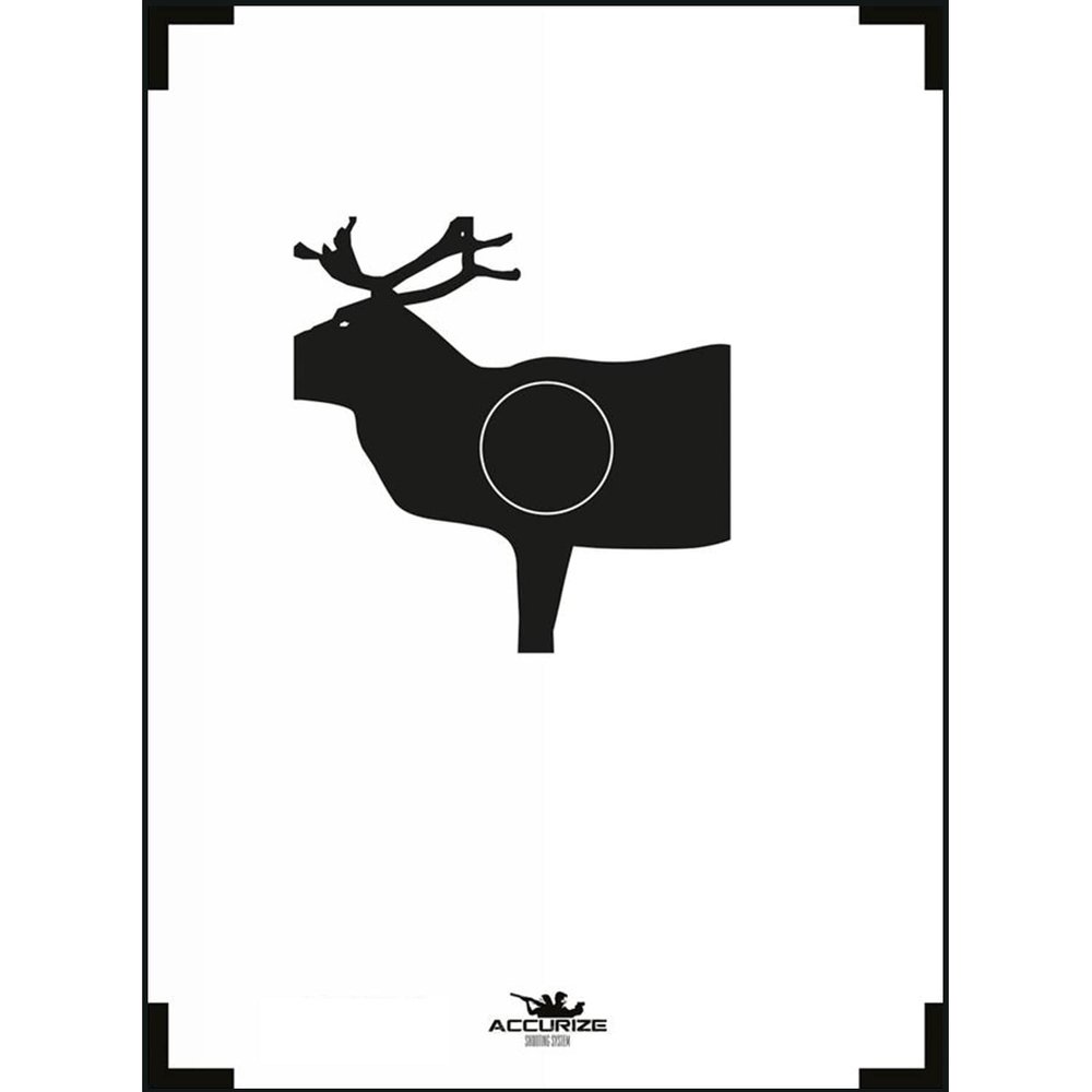 Accurize Shooting Target Reindeer/10m