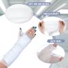Nuanchu Tubular Stockinette Tubing Cotton Stockinette for Pre Wrap Use Elastic Arm Cast for Cosplay Arm Wrist Thumb Tubing Soft Wrist Wraps(10 Pcs,3.14 x 11.8 Inch) view 3