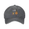 Uke I Am Your Father Ukulele Guitar Music Cowboy Hats Unisex Adjustable Baseball Caps Black view 2