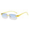 b behover. Sunglasses detail with feline leopard gold unique bow hip hop, Blue, One size view 1