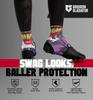 Gridiron Gladiator Cleat Covers - Football Spats - Football Cleat Cover - Cleat Spats for Soccer, Baseball & Softball view 2