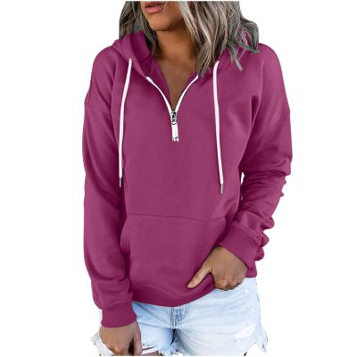 PBNBP Solid Color Tops for Teen Girls Kangaroo Pockets Drawstring Fall Winter Loose Fit Sweatshirts Pullover Hooded Daily Wear Long Sleeve Cute Hoodies Sudaderas