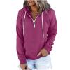 PBNBP Solid Color Tops for Teen Girls Kangaroo Pockets Drawstring Fall Winter Loose Fit Sweatshirts Pullover Hooded Daily Wear Long Sleeve Cute Hoodies Sudaderas view 1