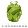 Pickles and Dill Hoodie Pullover Hooded Sweatshirt Casual Long Sleeve Sweater Tops with Pocket for Men Women L view 2