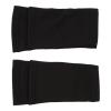 INOOMP 2pairs Lightweight Calf Protectors for Football Breathable Shin Guard Sleeves for Adults Comfortable Soccer Protective Socks Black view 3