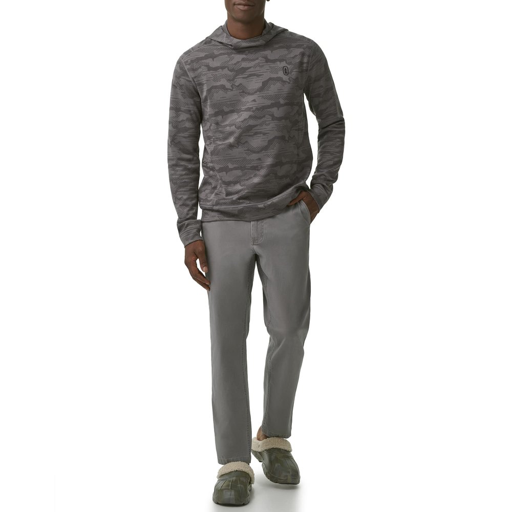 BASS Outdoor Men's Pullover Men Knit Pullover,GRGYL CAMO, XL